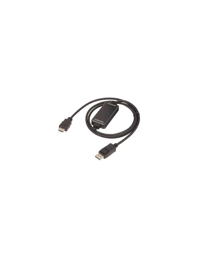 imagem de Adaptador Hdmi HQ Cabo Conversor M Para Displayport M 1.8M Preto - NBA318PRO1
