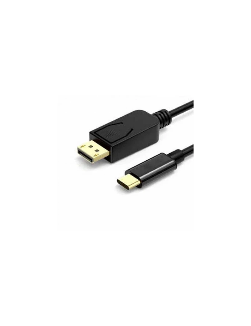 imagem grande de Adaptador Display Port Ntech Cabo Conversor USB-C Para Displayport M 1.8M Preto - NBA604PRO1