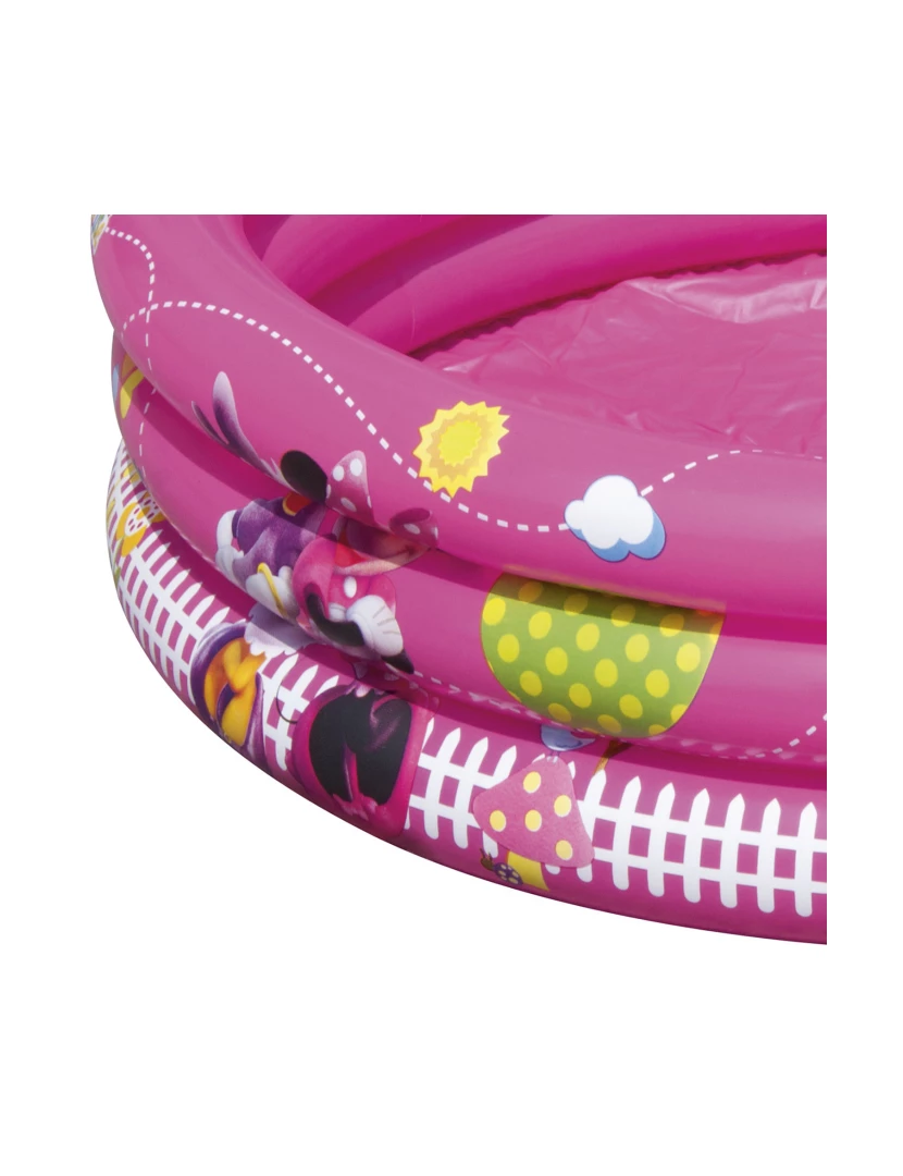 imagem de DAM. Melhor maneira Minnie. Piscina inflável 3 anéis. Piscina 40"x10"3
