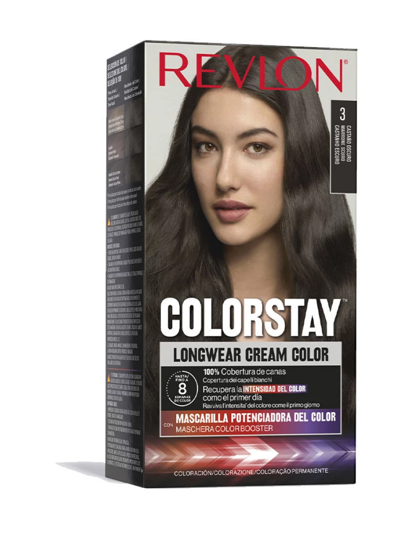 imagem de Colorstay Longwear Cream Color #3-castaño Oscuro Revlon Mass Market1