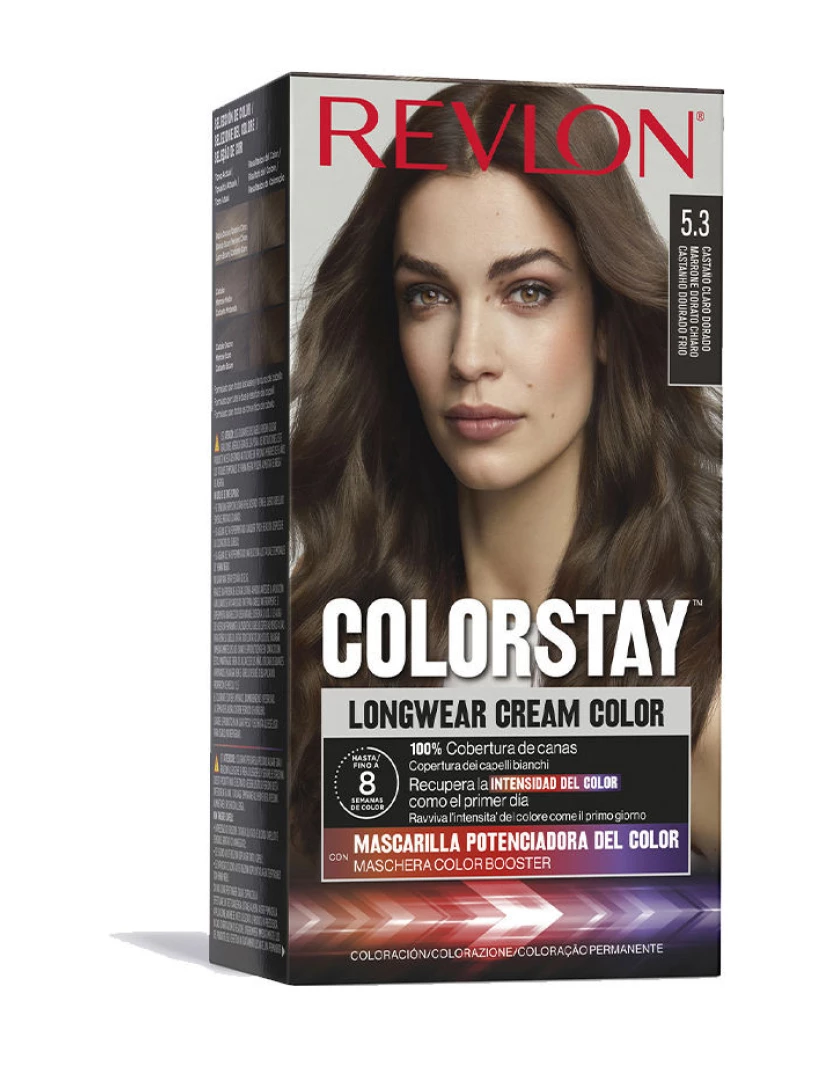 imagem de Colorstay Longwear Cream Color #5,3-castaño Claro Dorado Revlon Mass Market1