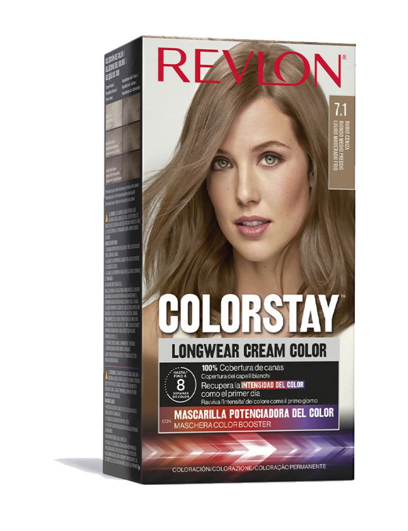 imagem de Colorstay Longwear Cream Color #7,1-rubio Ceniza Revlon Mass Market1