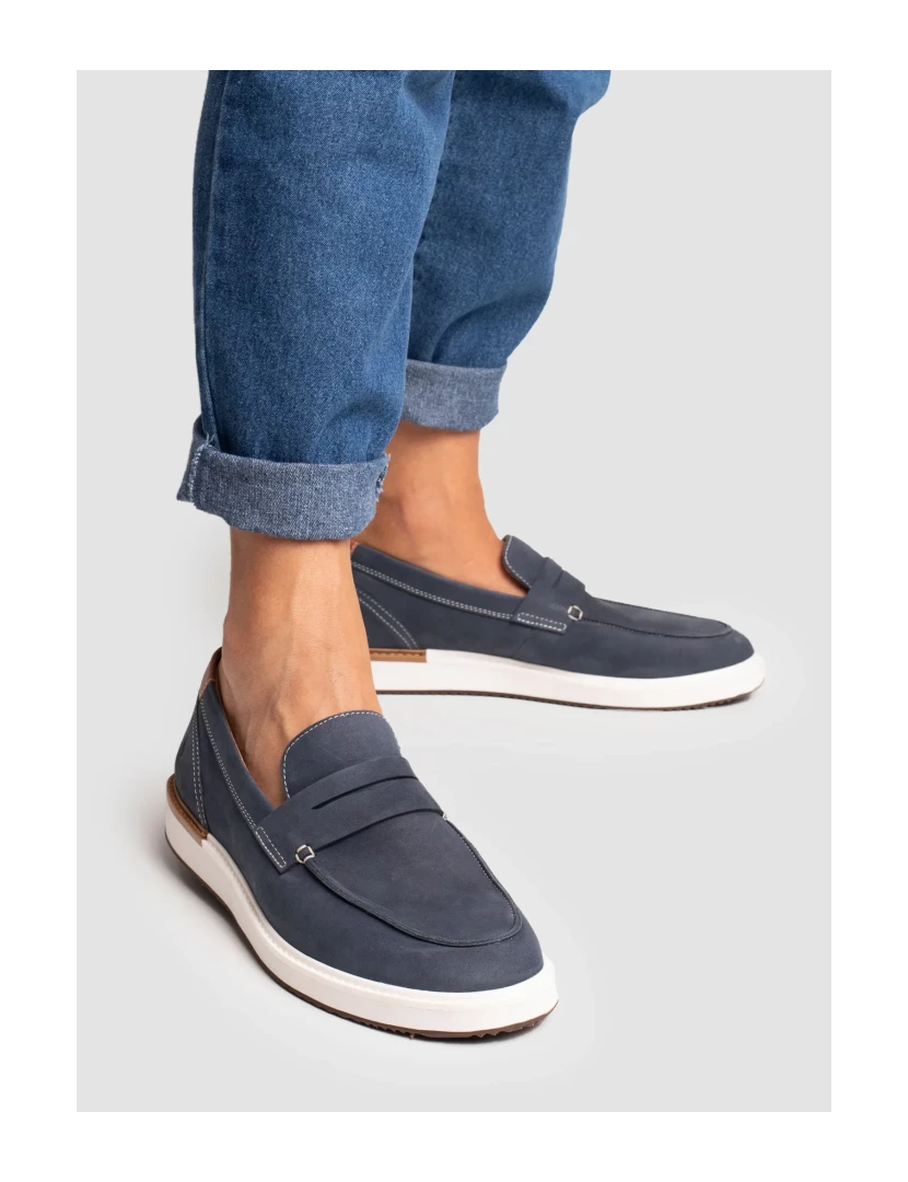 imagem de Heath Penny Loafer Navy5
