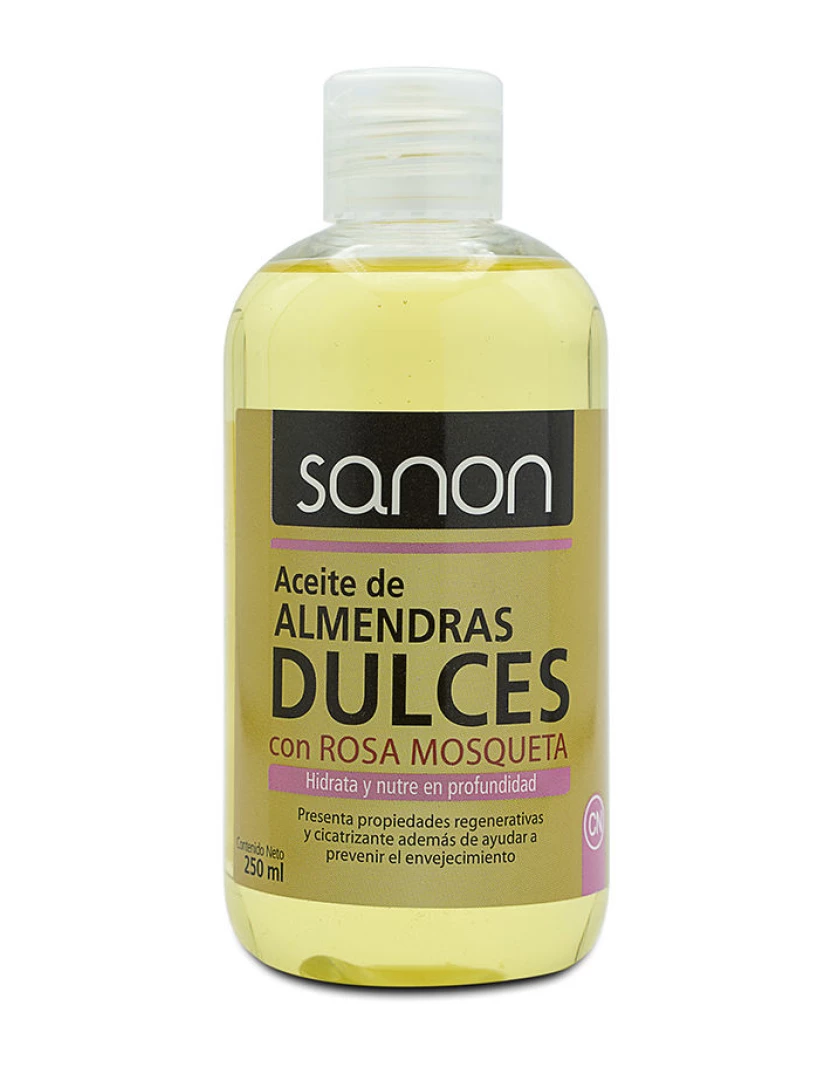 imagem de Sanon Aceite De Almendras Con Rosa Mosqueta Sanon 250 ml1
