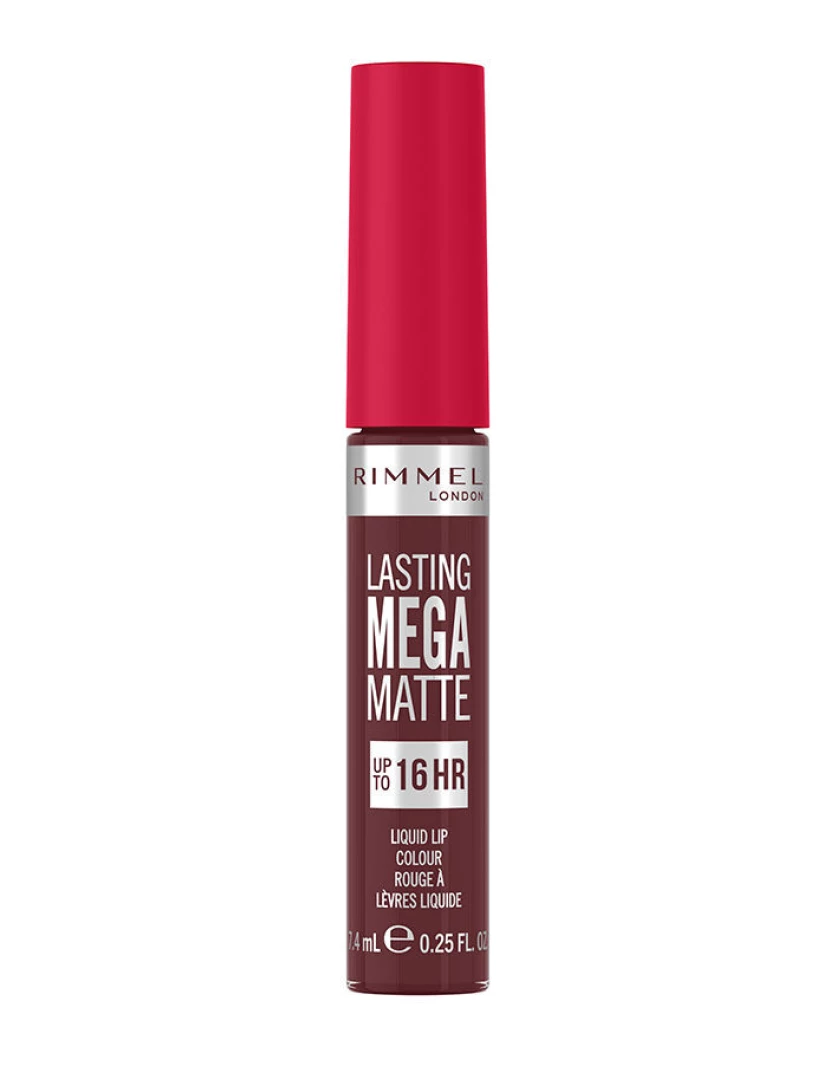 imagem de Lasting Mega Matte Liquid Lip Color #810-plum This Show Rimmel London 7,4 ml1