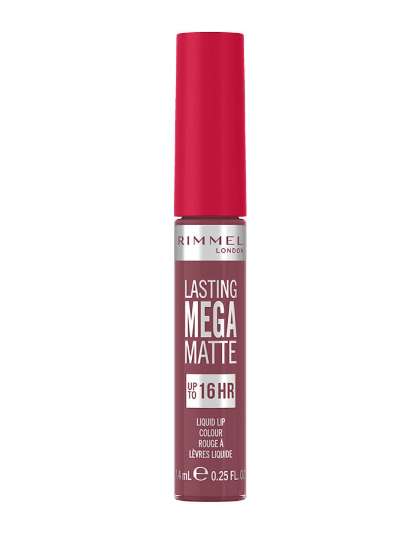 imagem grande de Lasting Mega Matte Liquid Lip Color #900-revishing Rose Rimmel London 7,4 ml1