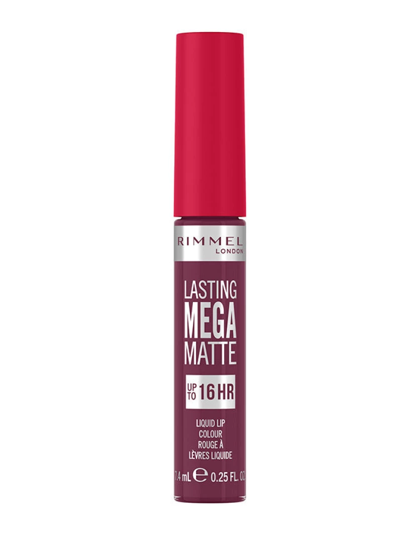imagem de Lasting Mega Matte Liquid Lip Color #940-rock Me Purple Rimmel London 7,4 ml1