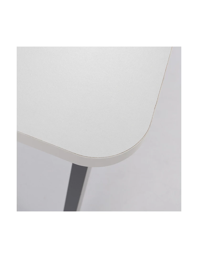 imagem de Mesa 150x60x76cm cor branco 836-237WT8