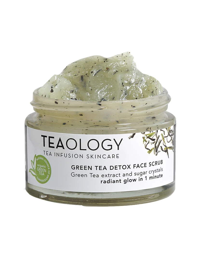 foto 1 de Green Tea Detox Face Scrub Teaology 50 ml