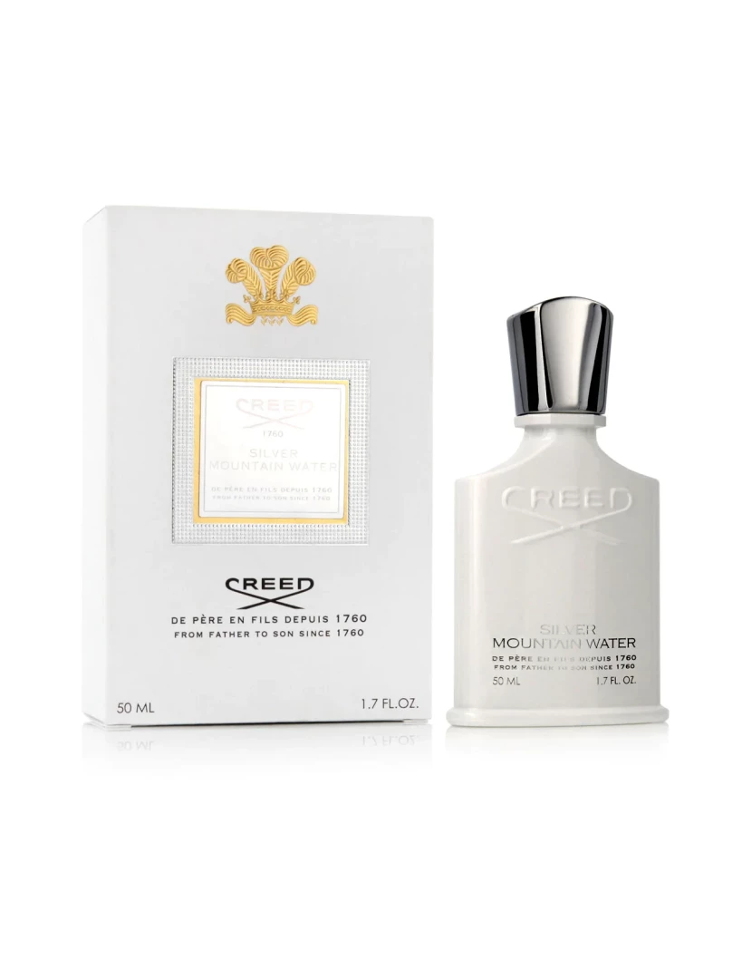 Creed - Spray de fragrância de água de montanha de prata