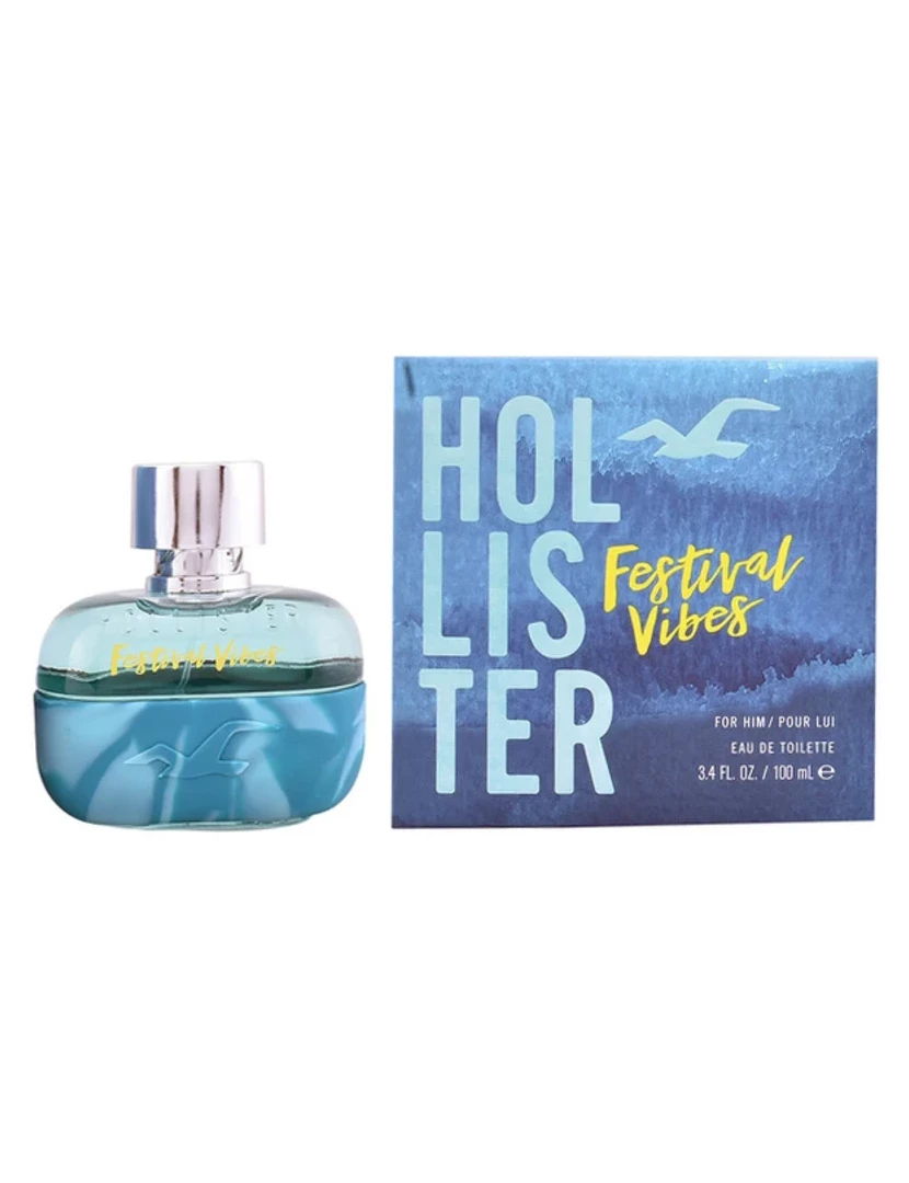 Hollister - Perfume Festival Vibes para Ele Hollister Edt