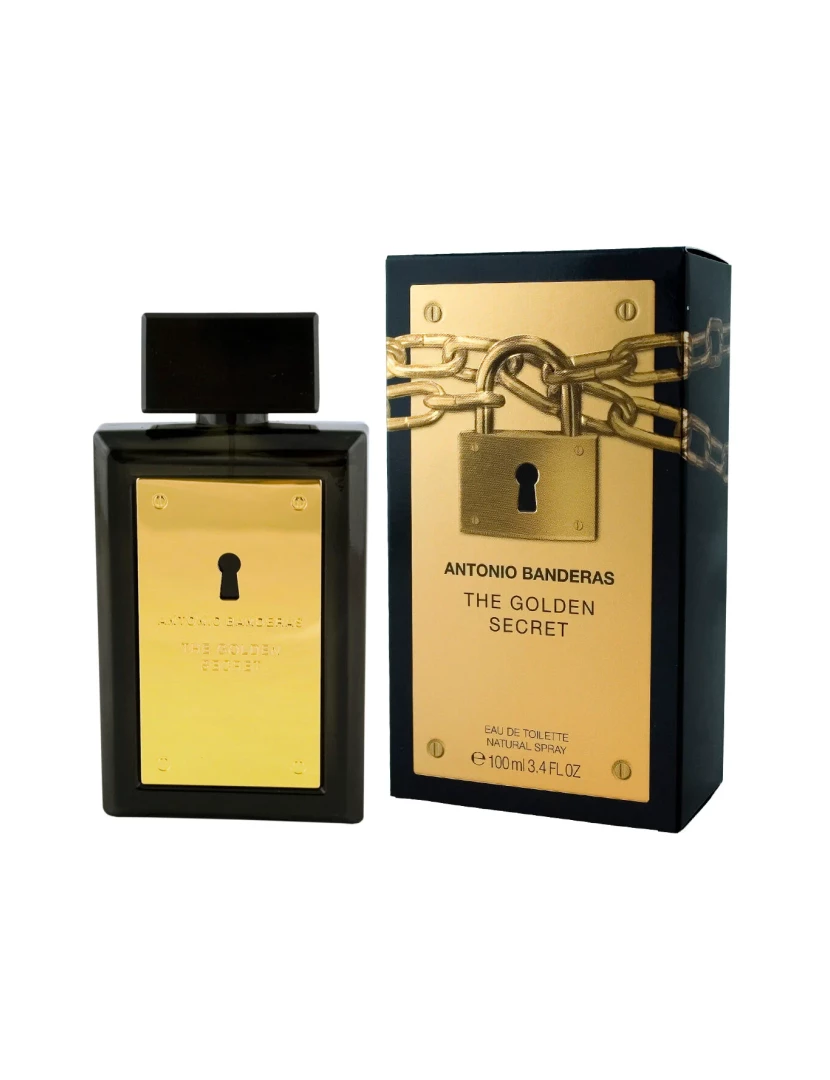 imagem de Perfume dos homens Antonio Banderas Edt The Golden Secret1