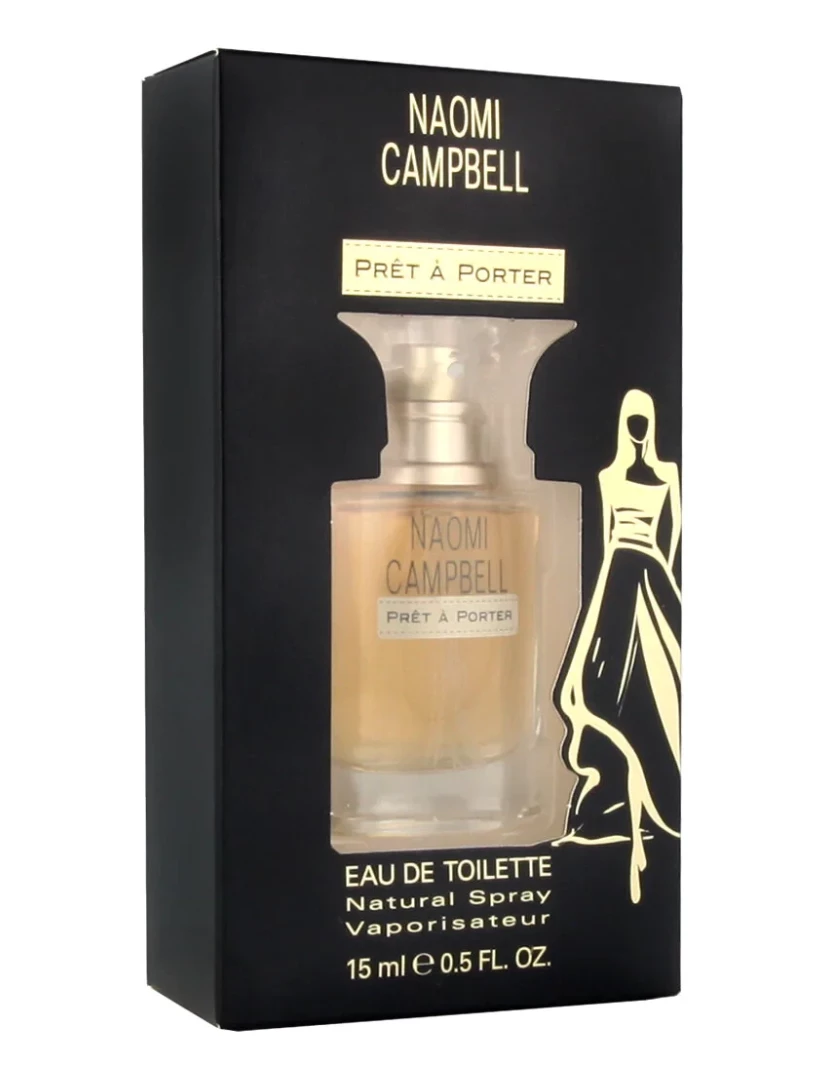 Naomi Campbell - Perfume feminino Naomi Campbell Edt Pret A Porter