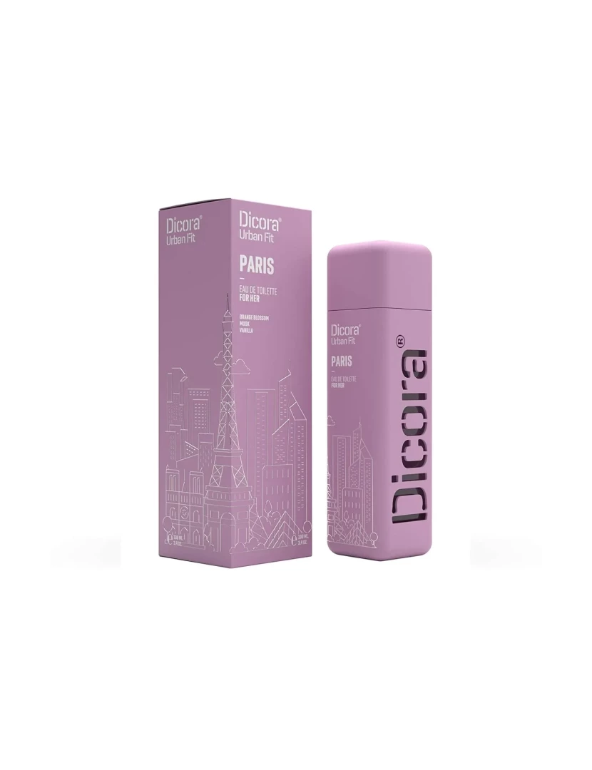 Dicora - Perfume feminino Dicora Edt Urban Fit Paris