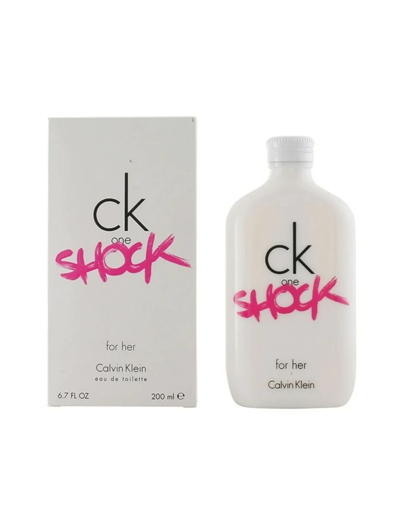 Calvin Klein - Perfume feminino Ck um choque Calvin Klein Edt Ck um choque para ela