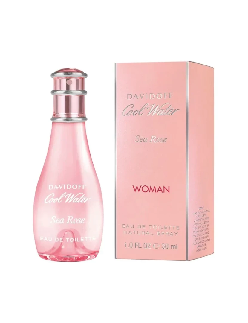 imagem de Perfume feminino Davidoff Edt fresco água mar rosa1
