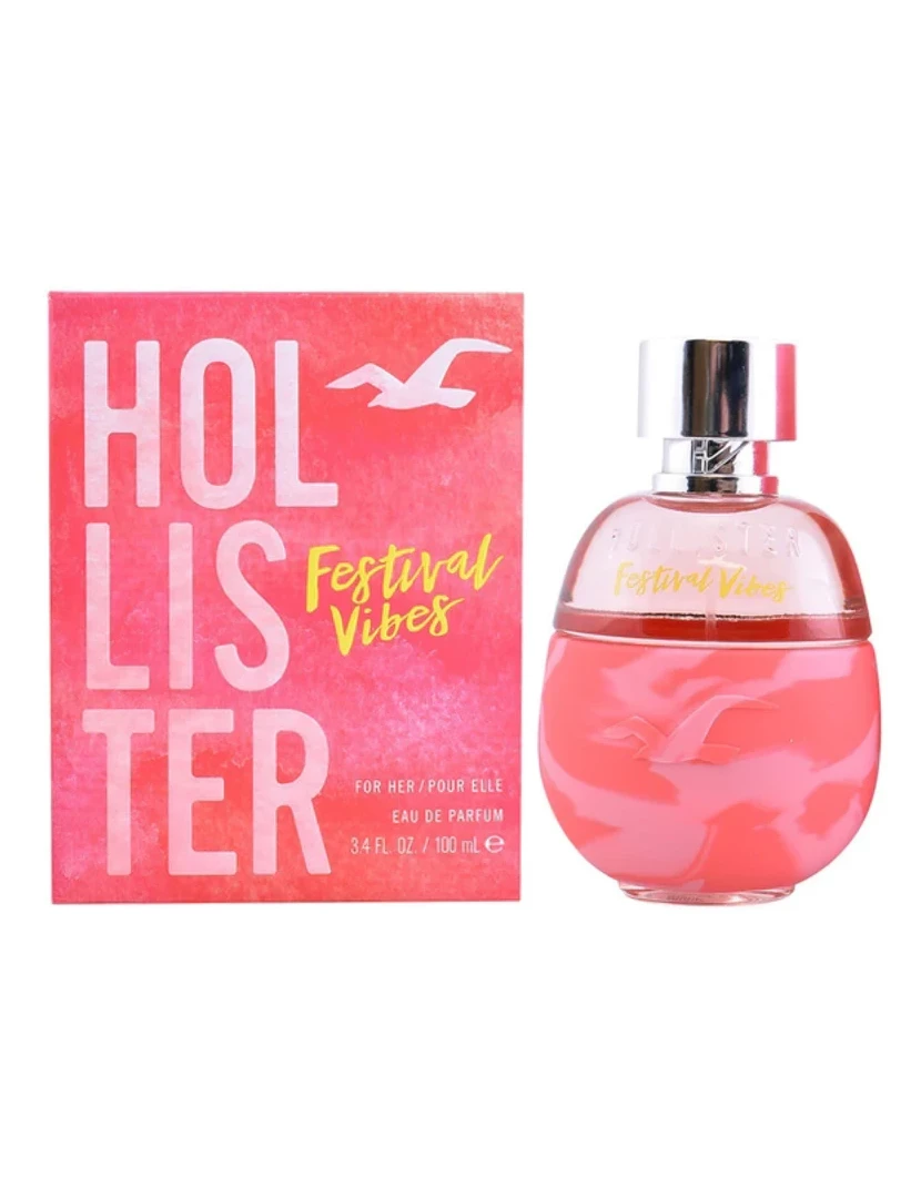 Hollister - Mulheres Perfume Festival Vibes para seu Hollister Edp