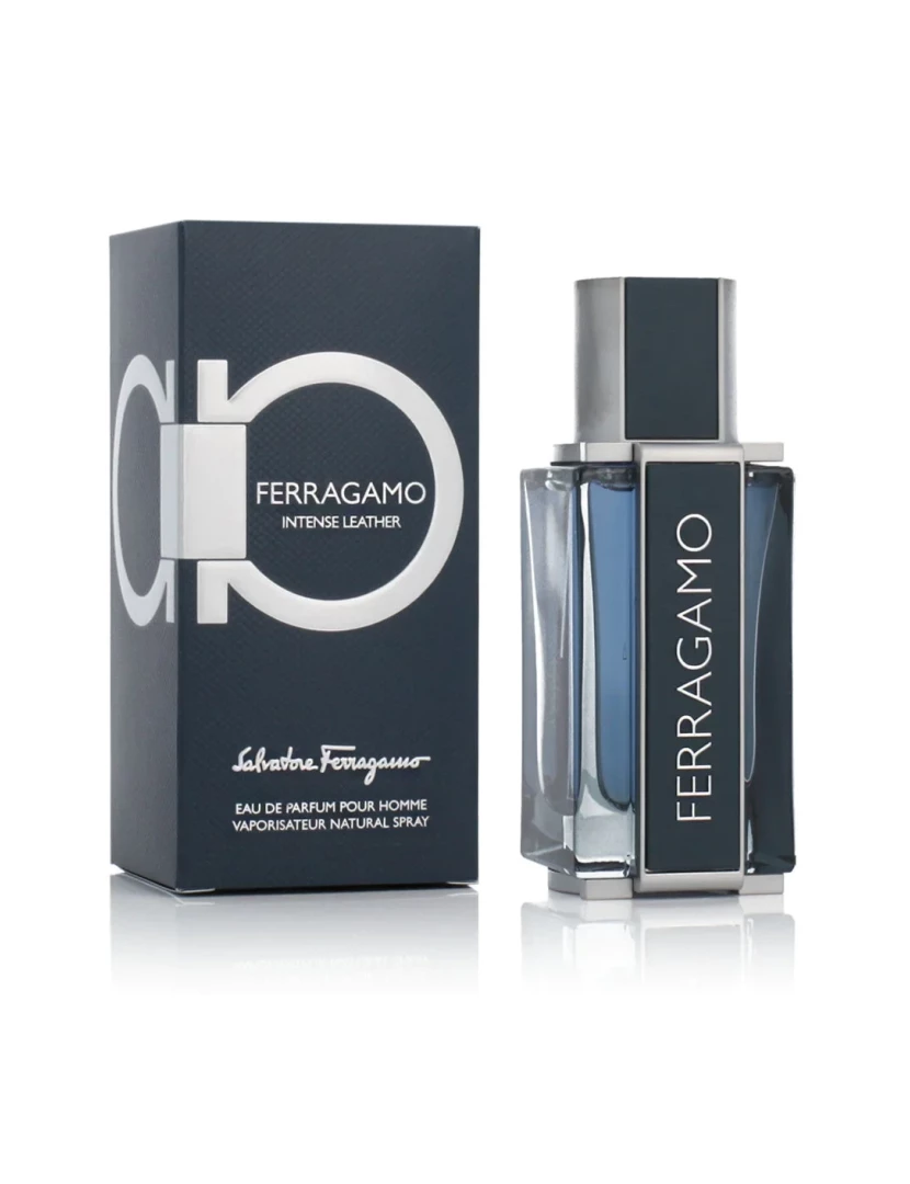 Salvatore Ferragamo - Perfume dos homens Salvatore Ferragamo Edp Ferragamo Intense Leather