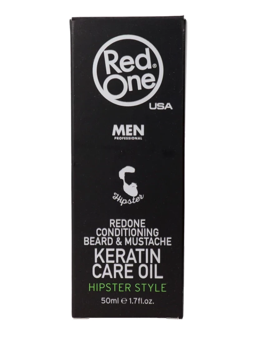 Red One - Condicionador de Beard Keratine vermelho