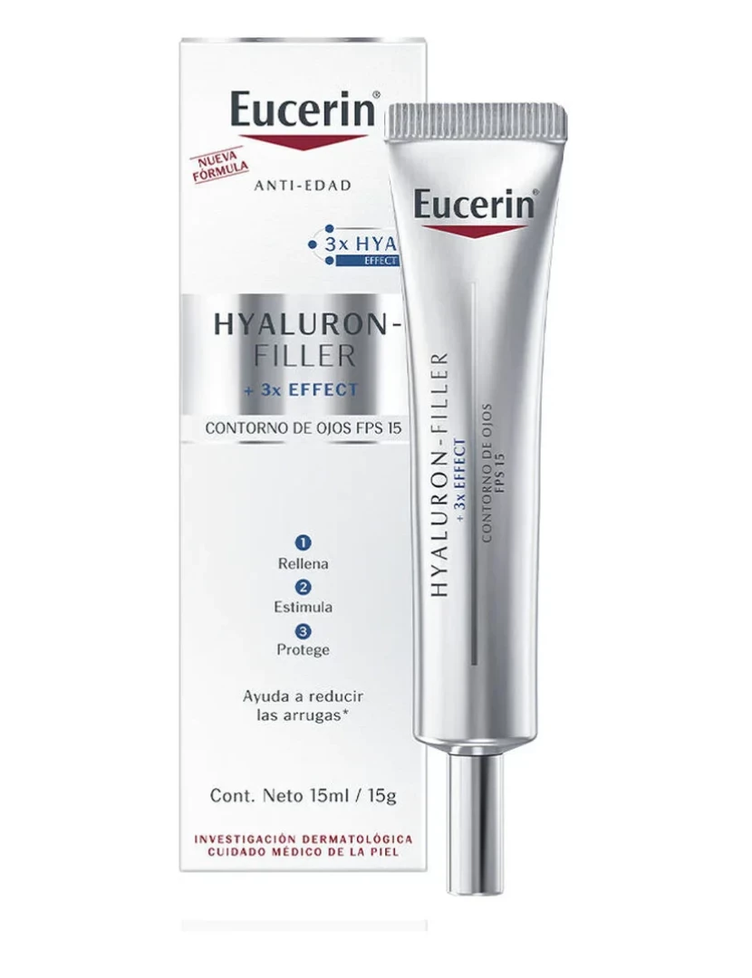 imagem de Creme anti-envelhecimento para a área do olho Eucerin Hyaluron Filler 15 Ml1