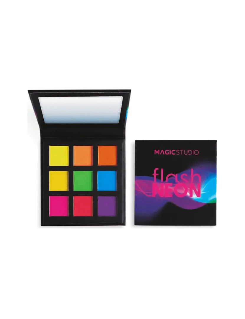 imagem de Olho sombra paleta Magic Studio Flash Neon1