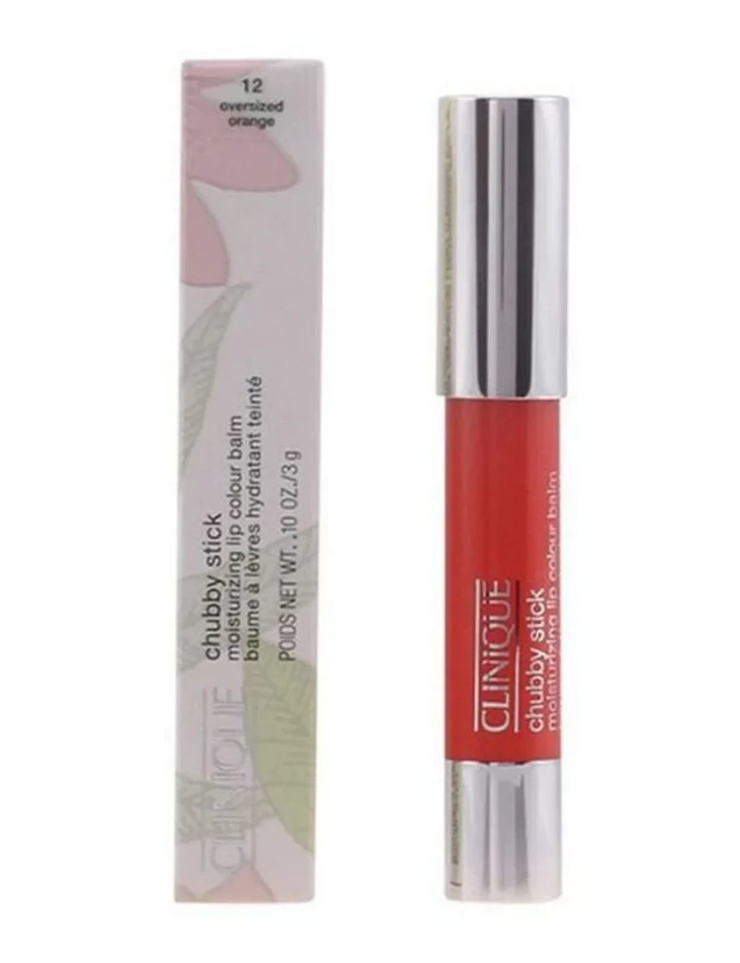 imagem de Colorido Lip Balm Clinique Chubby Stick Intense Nâo 04 Heftiest Hibiscus 3 G1