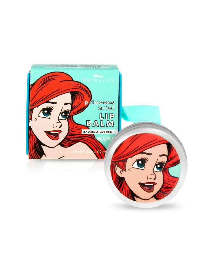 imagem de Lip Balm Mad Beauty Disney Princesa Ariel (12 G)1