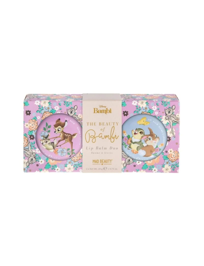 imagem de Lip Balm Mad Beauty Bambi Duo1