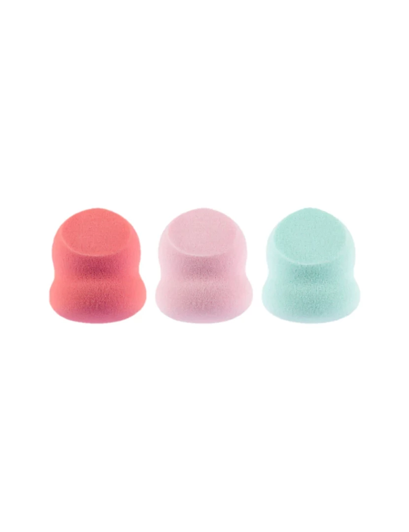 imagem de Esponjas Qvs Make-Up fluido (3 Pcs)1