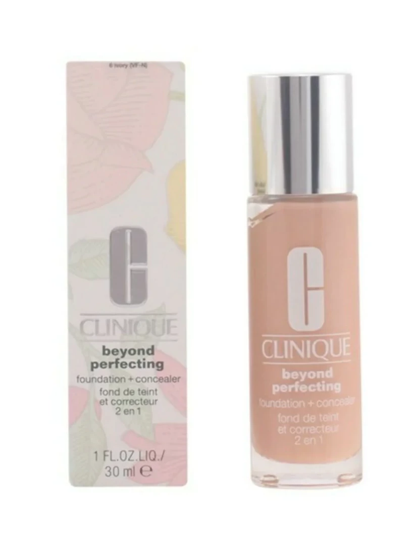 imagem de Liquid Make Up Base Clinique Além de Perfeição Facial Corretor Nâo 21 Creme Caramel 30 Ml1