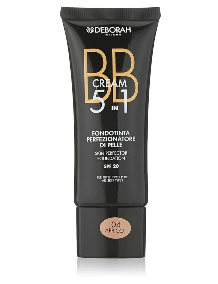 imagem de Crème Make-Up Base Bb Creme Deborah 5-In-1 Nâo 04-Apricot1