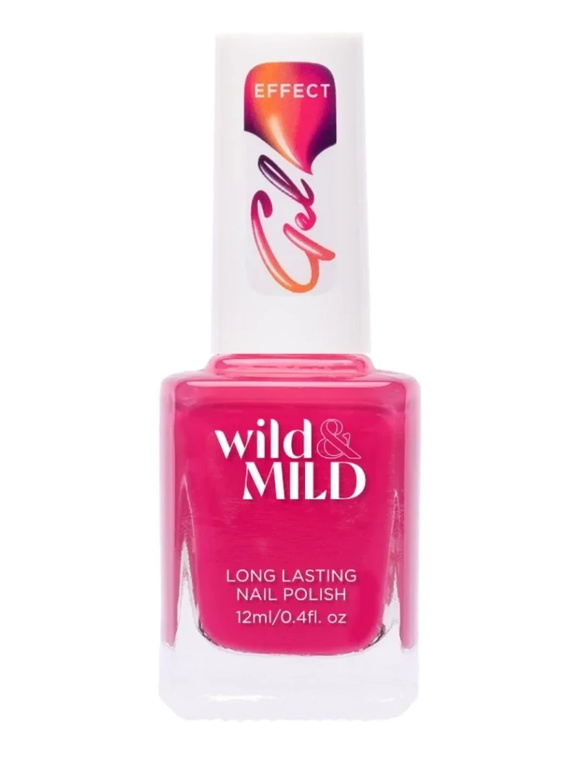 imagem de Nail polonês Wild & Mild Gel efeito Ge04 rosa Nrg 12 Ml1