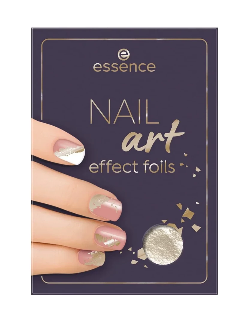 imagem de Nail polonês Essence Nail Art 01-Golden Galaxy Sheets1