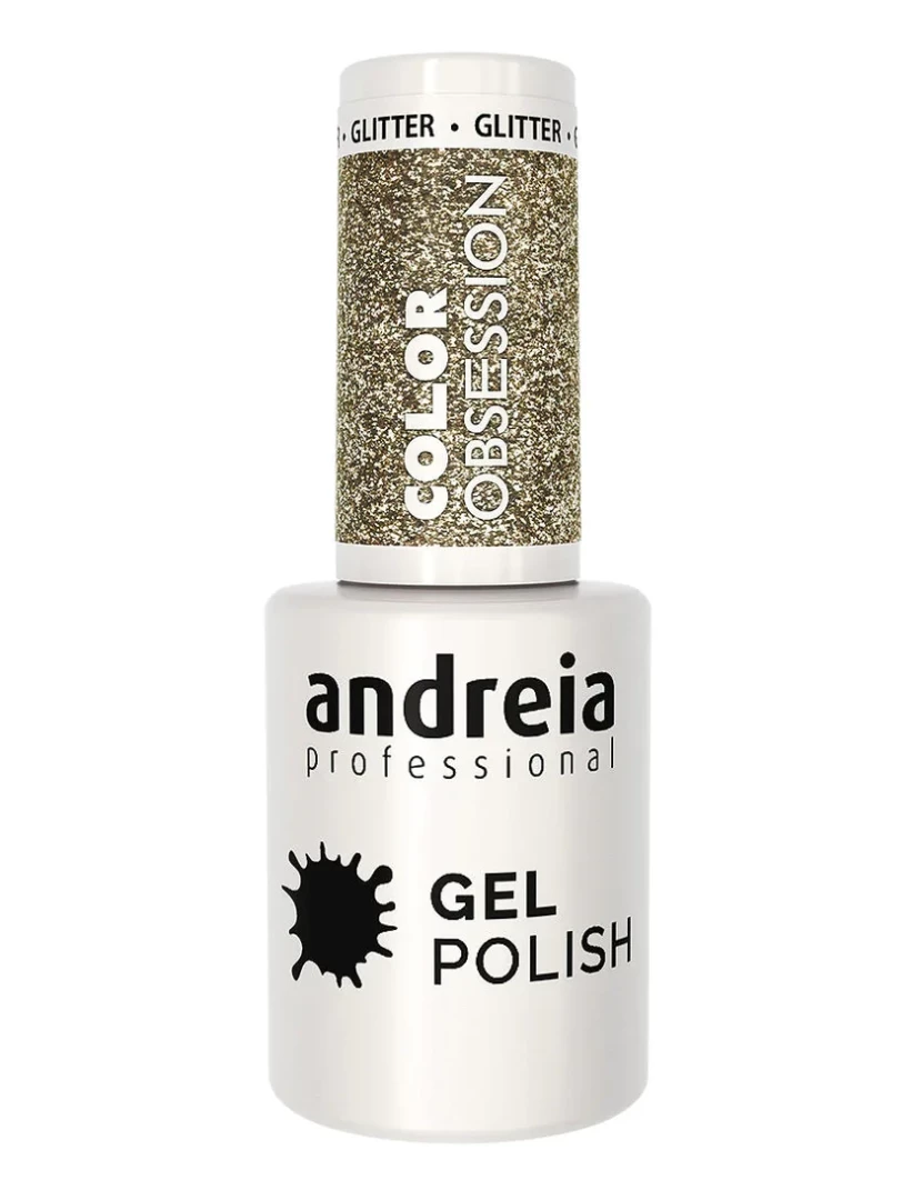 imagem de Nail polonês Andreia Gel polonês 10,5 Ml de ouro1