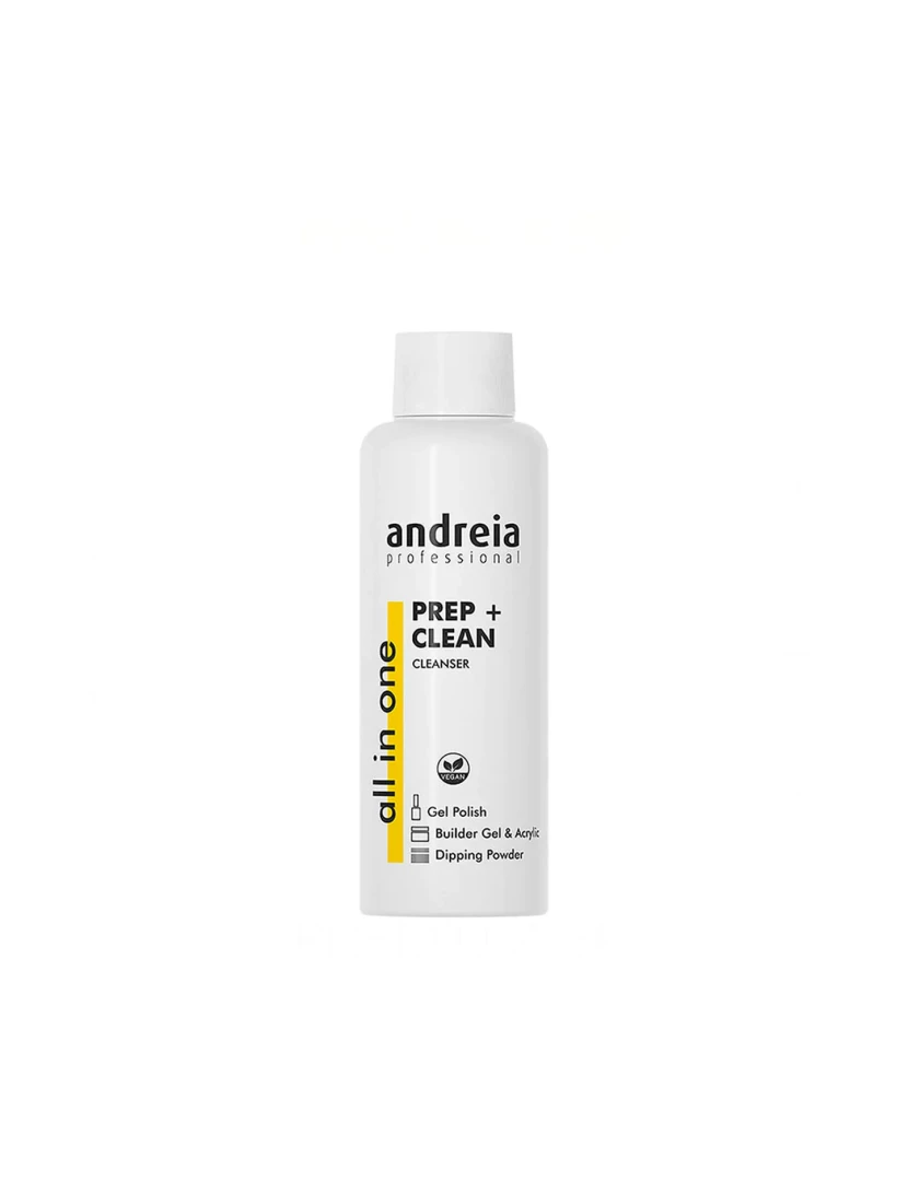 imagem de Nail polonês removedor profissional tudo em uma preparação + Limpar Andreia 1Adpr (100 Ml)1