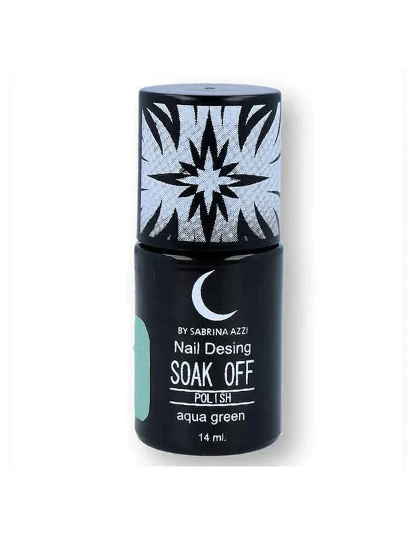 imagem de Nail polonês Soak Off Sabrina Azzi Aqua Verde 600 (15 Ml)1