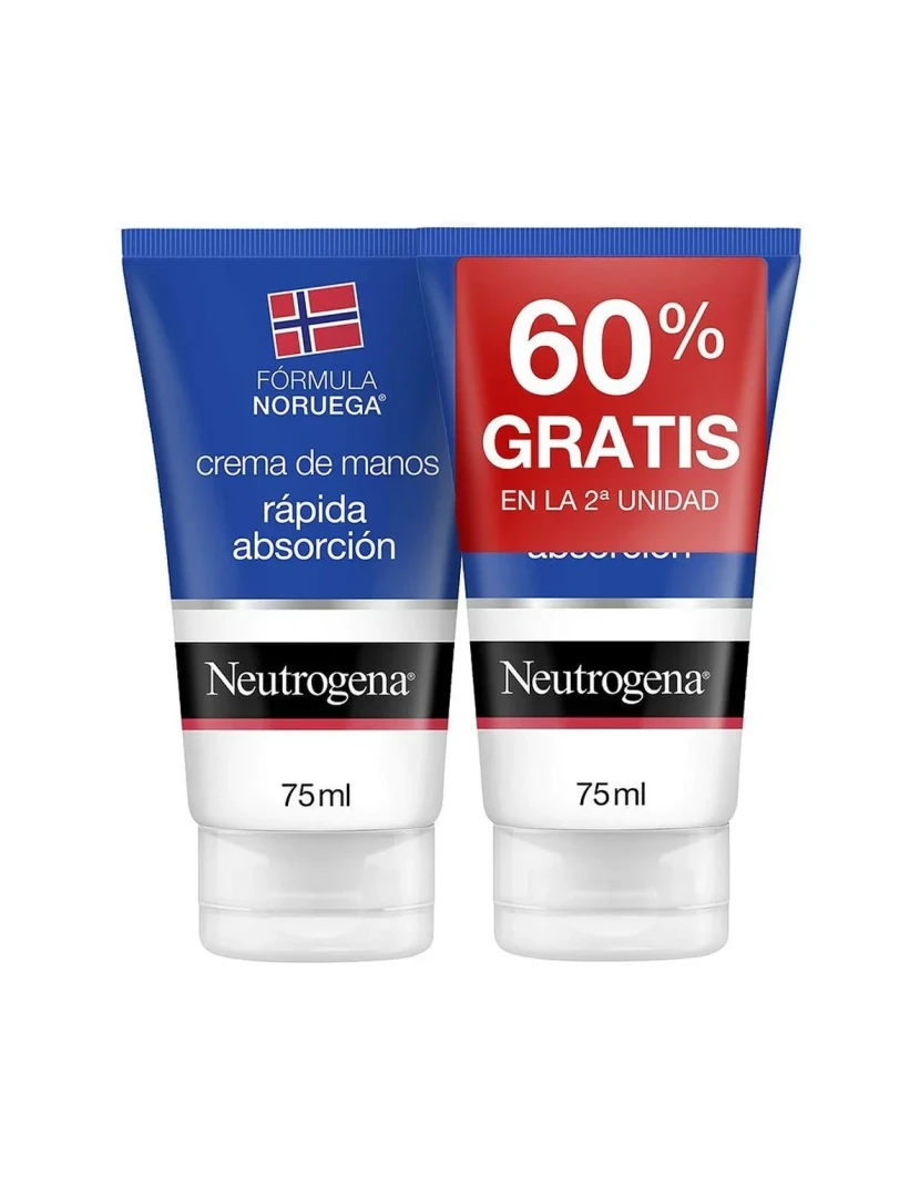 imagem de Absorção instantânea do creme de mão Neutrogena (2 X 75 Ml)1