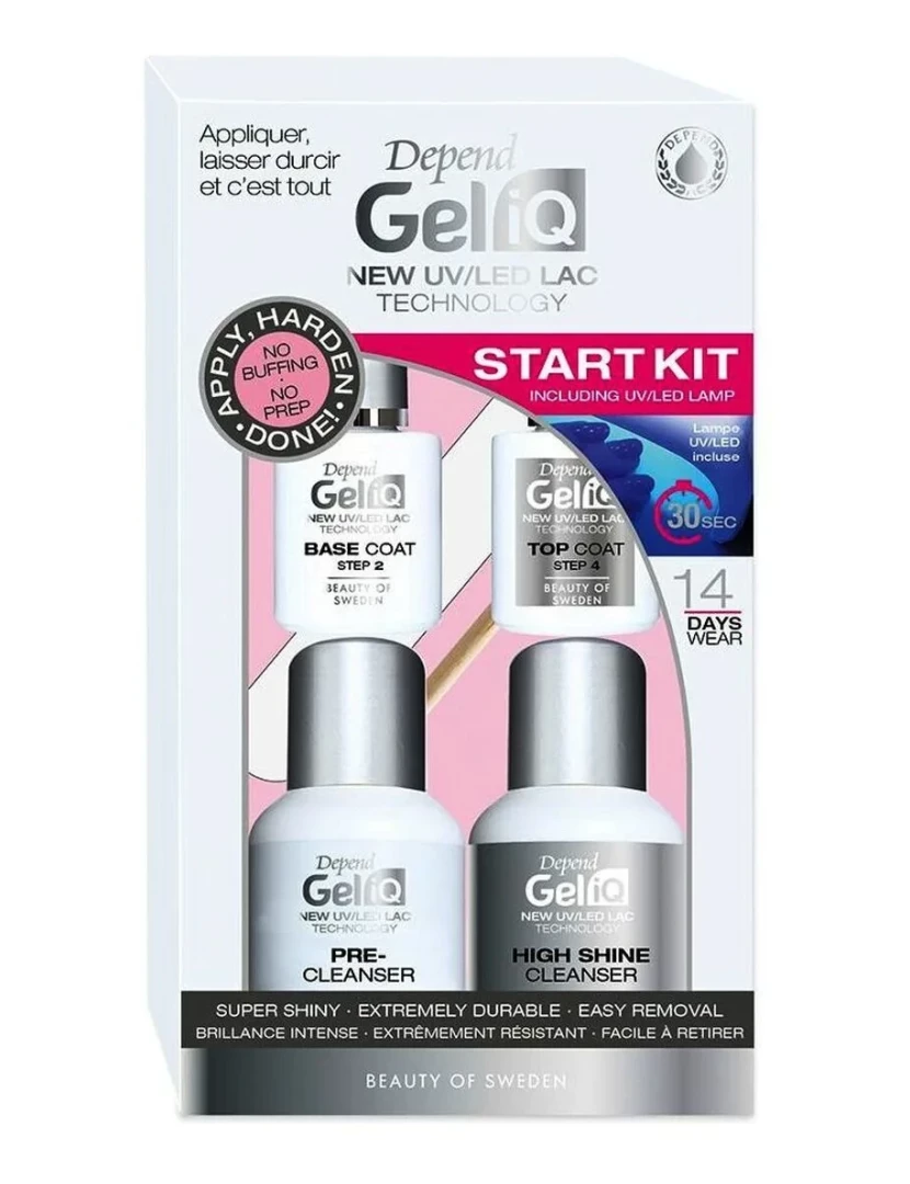 imagem de Conjunto de manicure Beter Gel Iq Start Kit (7 Pcs)1