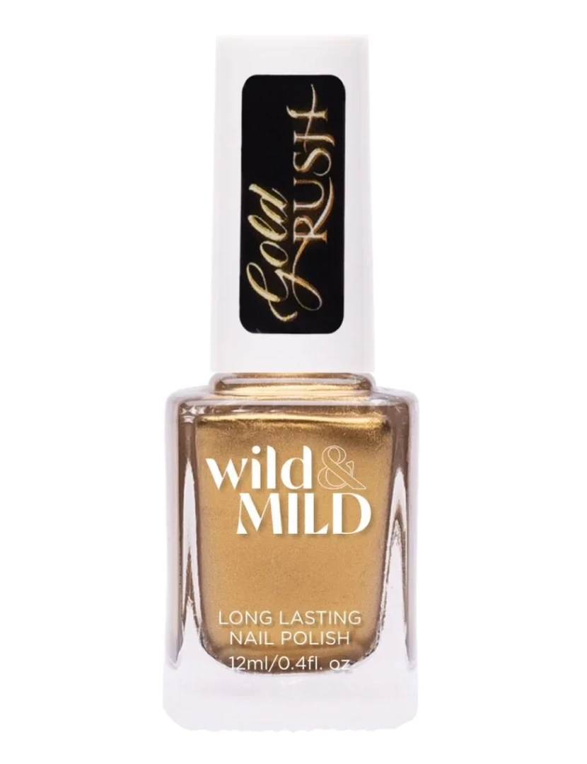 imagem de Nail Polonês Wild & Mild Gold Rush Gr04 flocos de ouro 12 Ml1