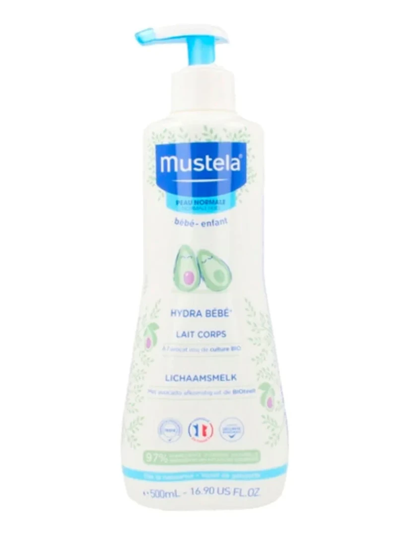 imagem de Hidratação de leite corporal Bebé Mustela Niã±O Avocado 500 Ml1