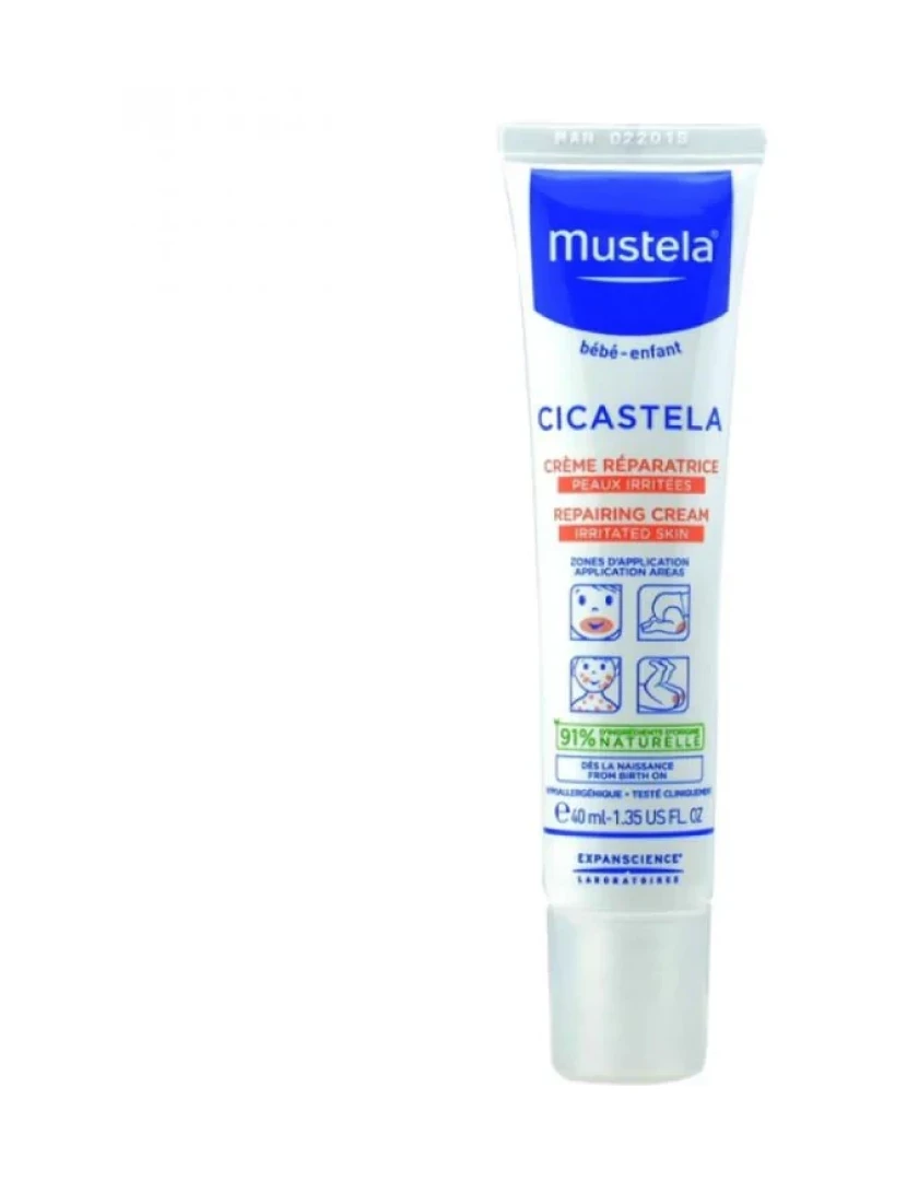 imagem de Creme de reparação para bebês Mustela Cicastela 40 Ml1