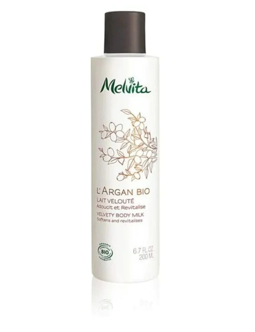 imagem de Body Lotion L'argan Bio Melvita Moisturizing (200 Ml)1