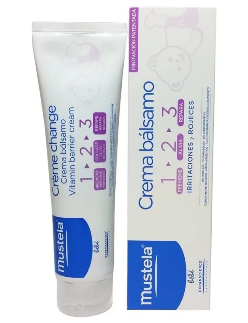 imagem de Creme calmante Mustela 3-em-1 (50 Ml)1