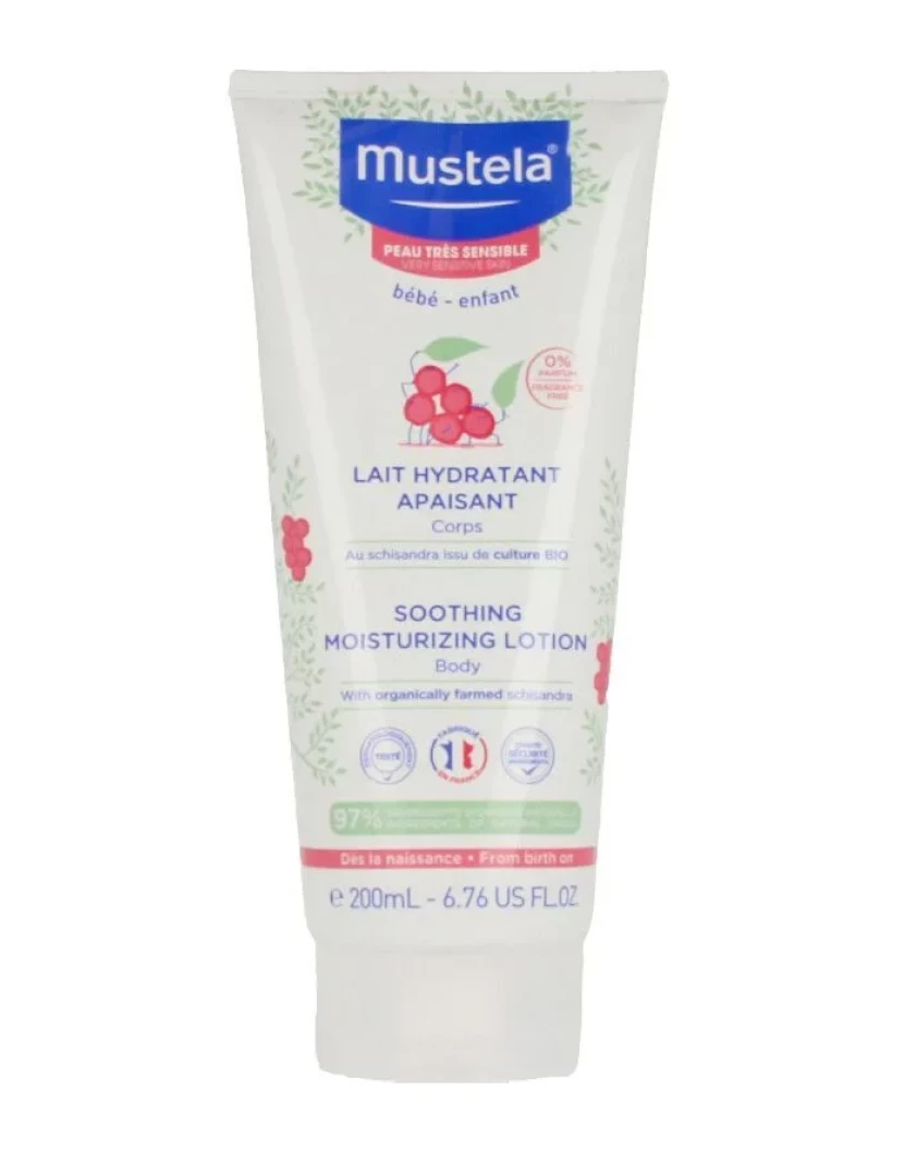 imagem de Calming Lotion Mustela Baby hidratante (200 Ml)1