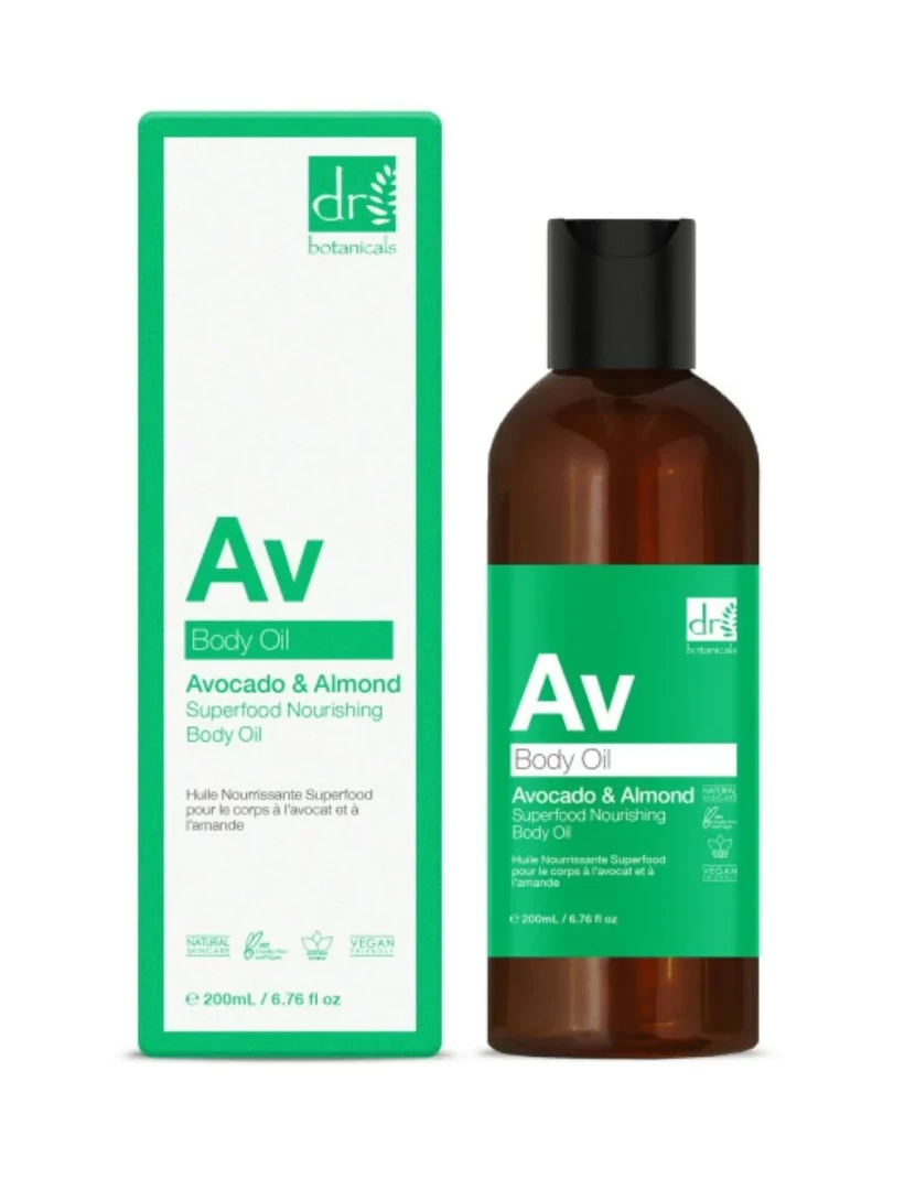 imagem de Body Oil Botanicals Av Superfood Avocado Amêndoas (200 Ml)1