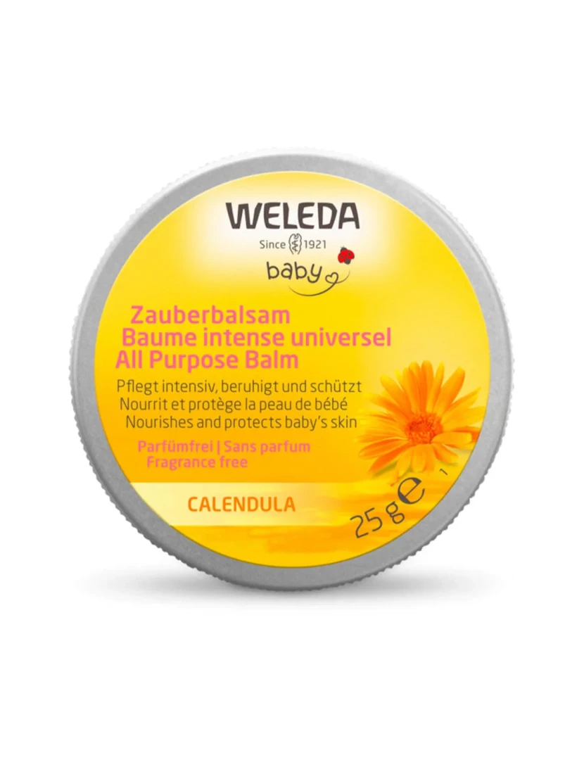 imagem de Reparação do corpo Balsam Weleda Baby Marigold Anti-Drying 25 Ml1