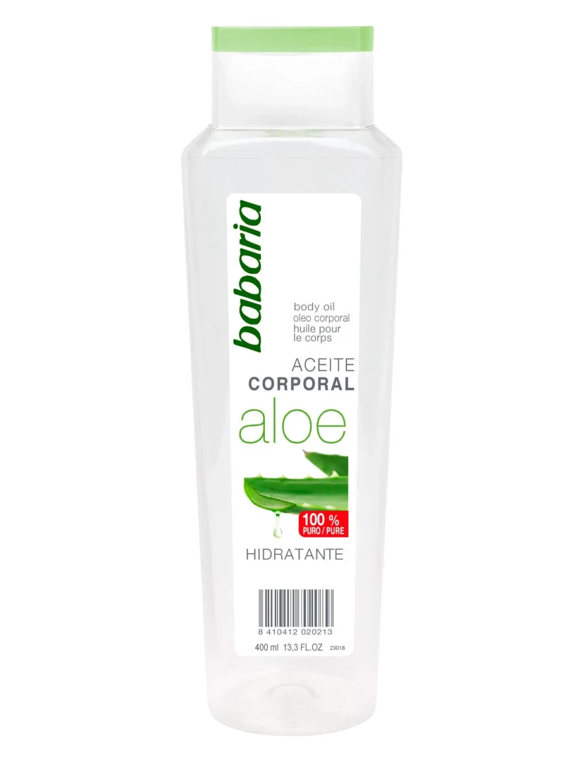 imagem de Hidratação Óleo Babaria Aloe Vera (400 Ml)1