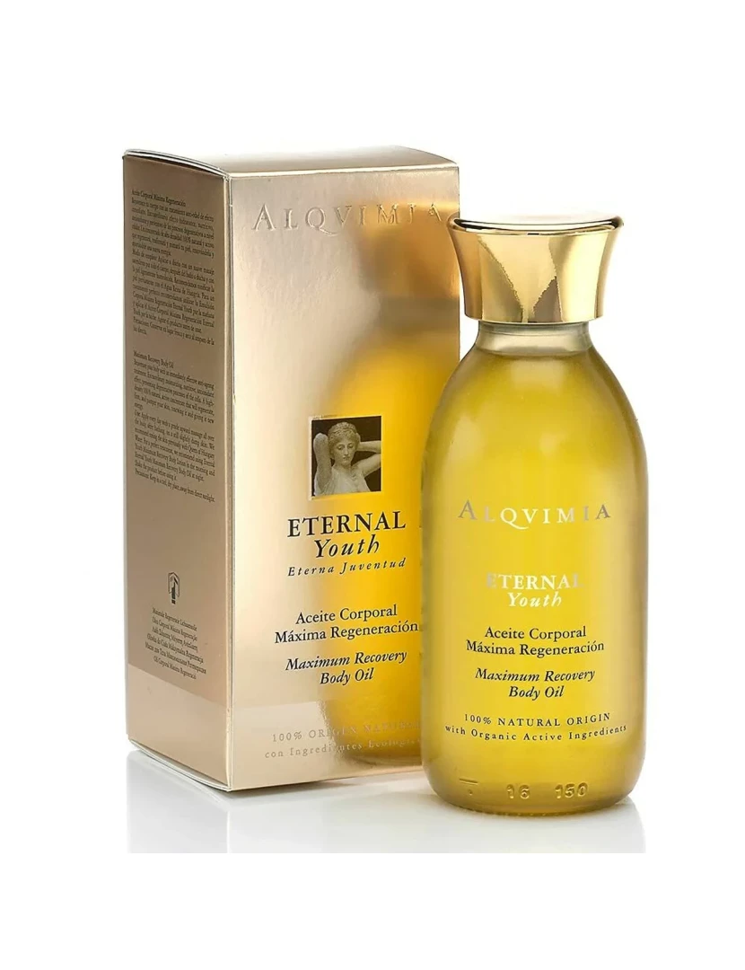 imagem de Óleo de Corpo Rejuvenescente Alqvimia da Juventude Eterna (150 Ml)1