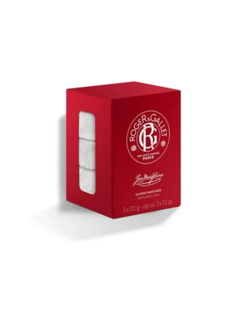 imagem de Bolo de sabão Roger & Gallet Jean Marie Farina 100 G X 3 Perfumado1