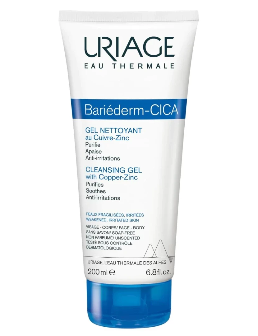 imagem de Gel de limpeza Uriage Bariã©Derm-Cica (200 Ml)1